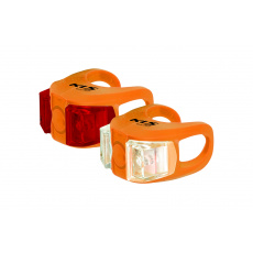 KELLYS Osvětlení set KLS TWINS, orange * KELLYS Osvětlení set KLS TWINS, orange *