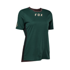 Dámský cyklo dres Fox W Defend Ss Jersey Emerald 