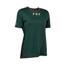 Dámský cyklo dres Fox W Defend Ss Jersey Emerald Dámský cyklo dres Fox W Defend Ss Jersey Emerald