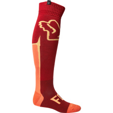Pánské MX ponožky Fox Cntro Coolmax Thin Sock Flame Red Pánské MX ponožky Fox Cntro Coolmax Thin Sock Flame Red