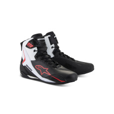 boty FASTER-4, ALPINESTARS (černá/bílá/červená) 2025