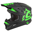 přilba Cross Cup 2 Crew Junior, CASSIDA, dětská (černá matná/zelená fluo) 2026
