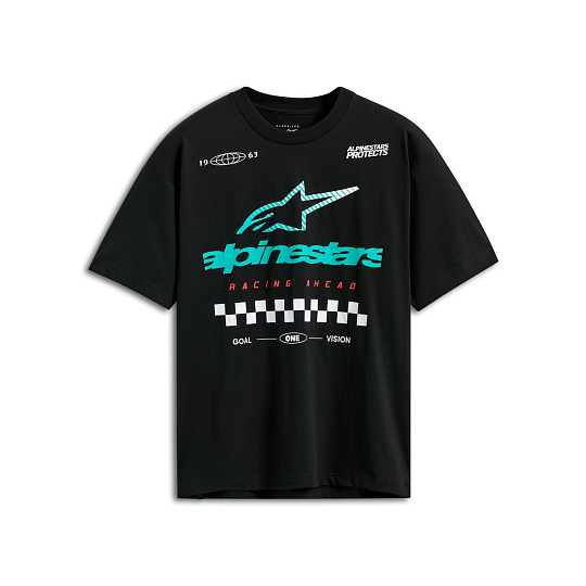 triko APLOMB OVERSIZED CSF, ALPINESTARS (černá)