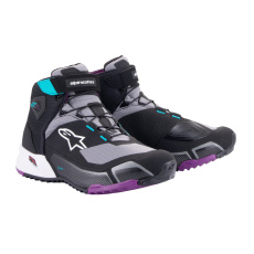 boty STELLA CR-X DRYSTAR, ALPINESTARS, dámské (černá/šedá/fialová/tyrkysová) 2025 boty STELLA CR-X DRYSTAR, ALPINESTARS, dámské (černá/šedá/fialová/tyrkysová) 2025