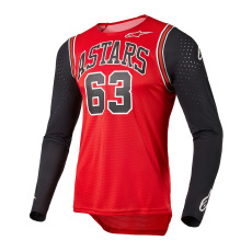 dres TECHSTAR limitovaná edice ACUMEN, ALPINESTARS (červená/černá/bílá) dres TECHSTAR limitovaná edice ACUMEN, ALPINESTARS (červená/černá/bílá)