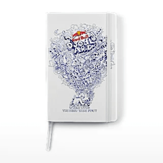 Red Bull Doodle Art notes