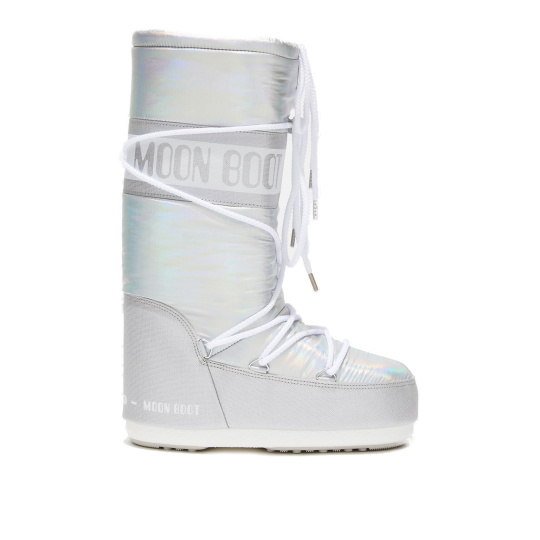 MOON BOOT ICON MET, 003 silver, 22/23