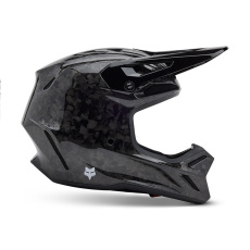 MX přilba Fox V3 Rs Carbon olid Helmet  Black