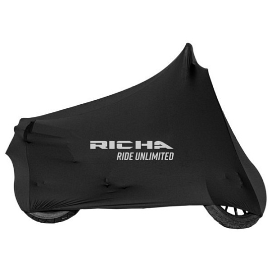 Plachta na motorku RICHA STRETCH COVER černá Plachta na motorku RICHA STRETCH COVER černá