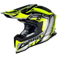 Moto přilba JUST1 J12 FLAME žluto/černá Moto přilba JUST1 J12 FLAME žluto/černá
