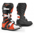 Dětské moto boty FORMA GRAVITY černo/oranžové