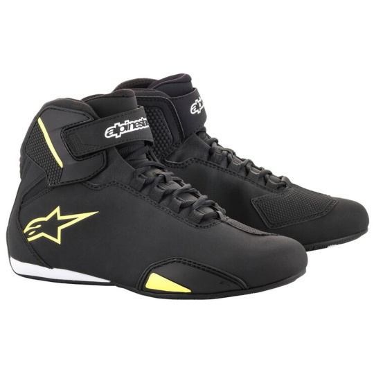 boty SEKTOR, ALPINESTARS (černé/žlutá fluo) 2025