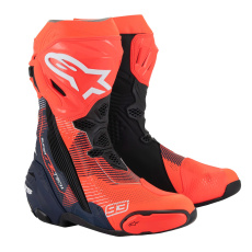 boty SUPERTECH R VENTED limitovaná edice MM93 MARC MARQUEZ, ALPINESTARS (červená fluo/tmavě modrá/černá) 2025 boty SUPERTECH R VENTED limitovaná edice MM93 MARC MARQUEZ, ALPINESTARS (červená fluo/tmavě modrá/černá) 2025