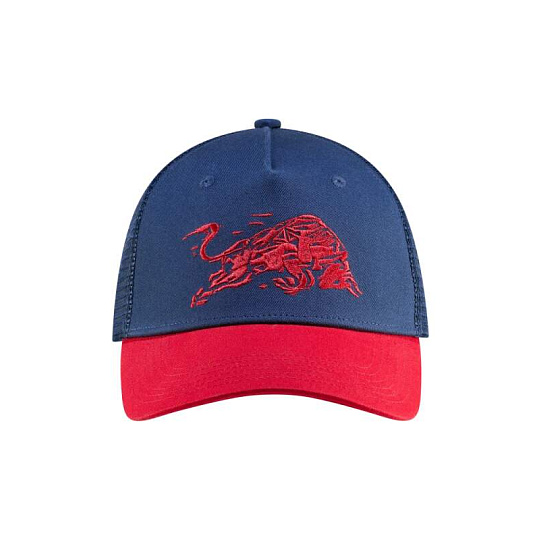 Síťovaná kšiltovka Red Bull Ring tmavě modrá s logem
