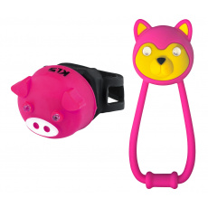 KELLYS Osvětlení set KLS ANIMAL, magenta KELLYS Osvětlení set KLS ANIMAL, magenta