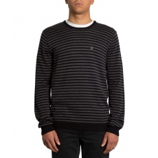 Pánský svetr Volcom Uperstand tripe wt Heather Grey Pánský svetr Volcom Uperstand tripe wt Heather Grey