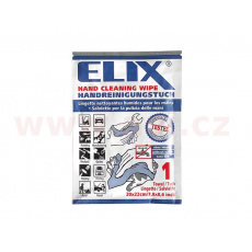 ELIX - vlhčená utěrka (20x22 cm) na čištění rukou, balení 1 ks ELIX - vlhčená utěrka (20x22 cm) na čištění rukou, balení 1 ks