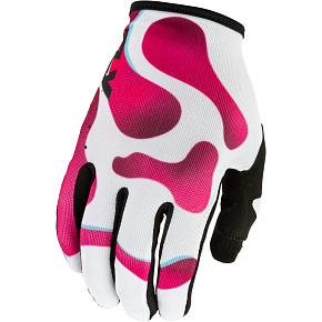 rukavice LITE VIBE, FLY RACING - USA (bílá/růžová/modrá) rukavice LITE VIBE, FLY RACING - USA (bílá/růžová/modrá)