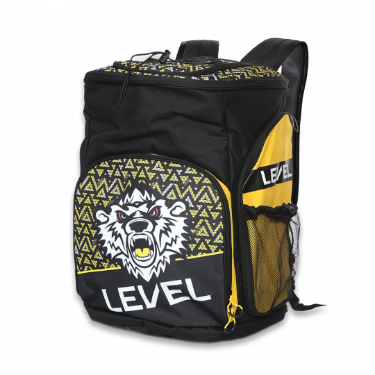 Pánský batoh Level Ski Team Pro Black-Yellow 