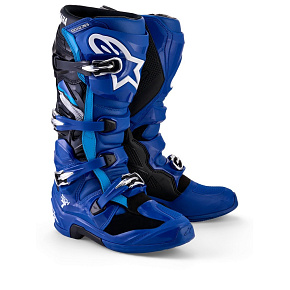 boty TECH 7 YAMAHA kolekce, ALPINESTARS (modrá/bílá/černá) 2027 boty TECH 7 YAMAHA kolekce, ALPINESTARS (modrá/bílá/černá) 2027