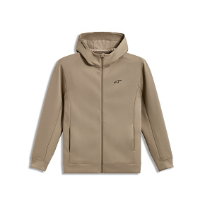 mikina CYPHER HOODIE, ALPINESTARS (písková)