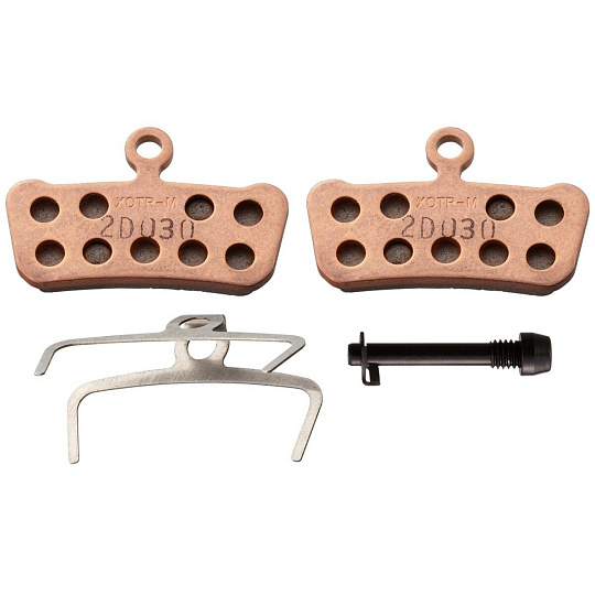 brzdové destičky Avid Trail/Guide/G2/Level sintrované, čtyřpístkové