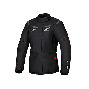 bunda STELLA ST-1 WATERPROOF HONDA kolekce, ALPINESTARS, dámská (černá/červená) 2027 bunda STELLA ST-1 WATERPROOF HONDA kolekce, ALPINESTARS, dámská (černá/červená) 2027
