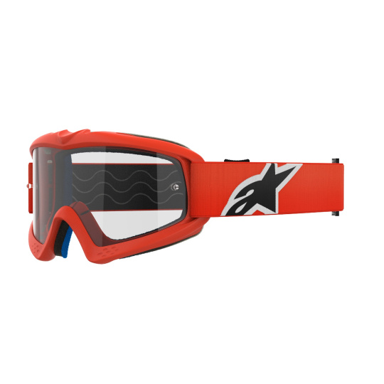 brýle VISION YOUTH CORP, ALPINESTARS, dětské (oranžová, čiré plexi) 2026
