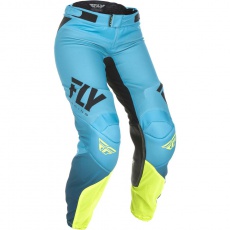 kalhoty LITE 2019, FLY RACING dámské (modrá/žlutá fluo) kalhoty LITE 2019, FLY RACING dámské (modrá/žlutá fluo)