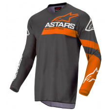 dres FLUID CHASER 2022, ALPINESTARS (černá antracit/korálová fluo) dres FLUID CHASER 2022, ALPINESTARS (černá antracit/korálová fluo)