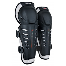 Dětské chrániče kolen a holení Fox Youth Titan Race Knee/Shin Guards Black OS