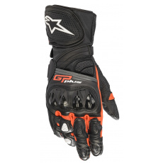 rukavice GP PLUS R 2, ALPINESTARS (černá/červená fluo) 2023 rukavice GP PLUS R 2, ALPINESTARS (černá/červená fluo) 2023