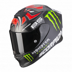 Moto přilba SCORPION EXO-R1 AIR FABIO QUARTARARO MONSTER REPLICA matná černo/červená Moto přilba SCORPION EXO-R1 AIR FABIO QUARTARARO MONSTER REPLICA matná černo/červená
