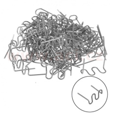 sponky na svařování plastu typ S 0,8mm, 100 ks sponky na svařování plastu typ S 0,8mm, 100 ks