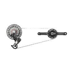 00.7918.411.004 - SRAM GS XXSL EAGLE TRANSMN AXS PM 170 TT D2 00.7918.411.004 - SRAM GS XXSL EAGLE TRANSMN AXS PM 170 TT D2