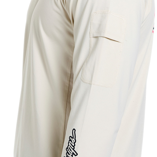 TLD PÁNSKÝ DRES S DLOUHÝM RUKÁVEM RUCKUS RIDE TEE ART & SPEED PUMICE (37100401)