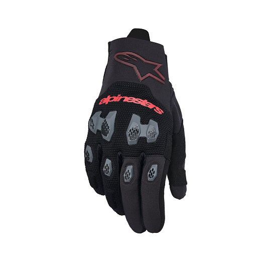 rukavice PRO-DURA, ALPINESTARS (černá/červená) 2027