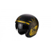 Moto přilba SCORPION BELFAST FENDER černo/zlatá matná
