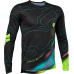 Pánský cyklo dres Fox Flexair Lunar Jersey  Black
