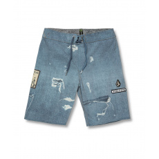 Dětské plavky Volcom Solver Boardshort Indigo Dětské plavky Volcom Solver Boardshort Indigo