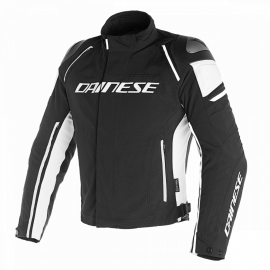 Moto bunda DAINESE RACING 3 D-DRY černo/bílá