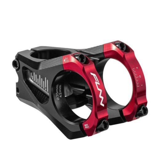 FUNN Equalizer ZERO představec 35 mm, D:42,5 mm - červený FUNN Equalizer ZERO představec 35 mm, D:42,5 mm - červený