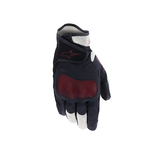 rukavice STELLA MOGRESS AIRFLOW, ALPINESTARS (béžová/černá/růžová) 2026 rukavice STELLA MOGRESS AIRFLOW, ALPINESTARS (béžová/černá/růžová) 2026