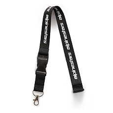 popruh na klíče LINEAR, ALPINESTARS (černá/bílá)