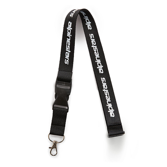 popruh na klíče LINEAR, ALPINESTARS (černá/bílá)