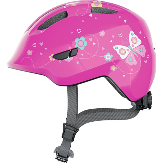 přilba ABUS Smiley 3.0 pink butterfly S