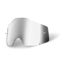 plexi Accuri/Strata, 100% dětské (stříbrný chrom, Anti-fog) plexi Accuri/Strata, 100% dětské (stříbrný chrom, Anti-fog)