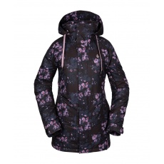 Dámská bunda Volcom Westland Ins Jacket Black Floral Print Dámská bunda Volcom Westland Ins Jacket Black Floral Print
