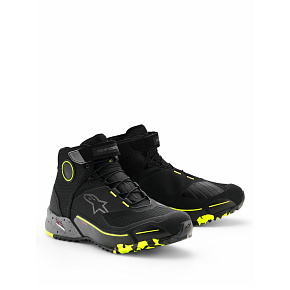 boty CR-X DRYSTAR, ALPINESTARS (černá/tmavě šedá/žlutá fluo) 2027 boty CR-X DRYSTAR, ALPINESTARS (černá/tmavě šedá/žlutá fluo) 2027