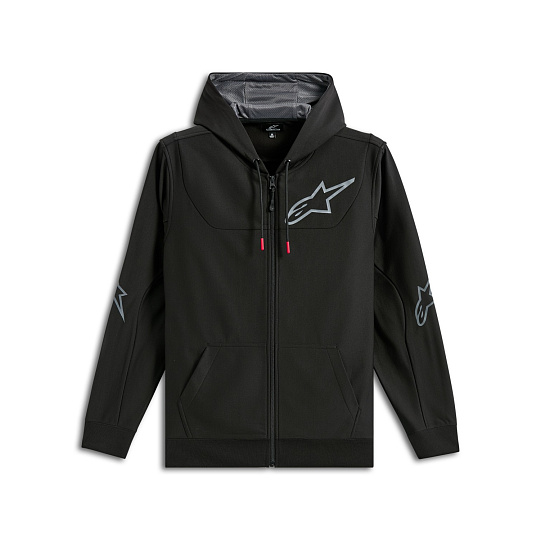 mikina SESSIONS 3 HOODIE, ALPINESTARS (černá/šedá) mikina SESSIONS 3 HOODIE, ALPINESTARS (černá/šedá)